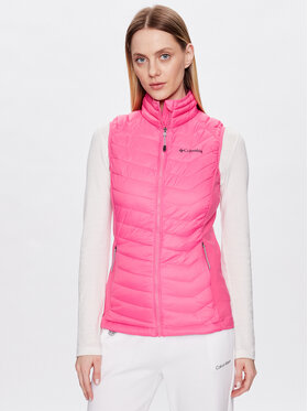 Columbia Columbia Bezrękawnik Powder Pass 1832222 Różowy Regular Fit