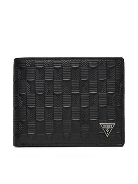 Guess Guess Kisméretű férfi pénztárca SMMADL LEA20 Fekete