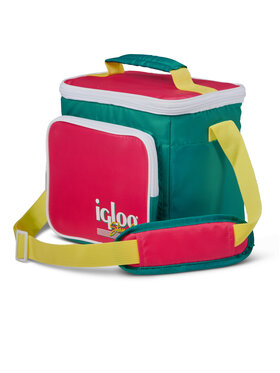IGLOO IGLOO Torba termiczna Retro Square Lunch Bag Zielony