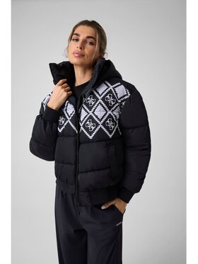 Guess Guess Bunda pro přechodné období 185414 Černá Classic Fit