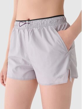 4F 4F Szorty 4FWAW24TFSHF0758-25S Szary Authentic Slim Fit