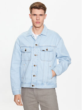 Lee Lee Giacca di jeans Rider L86YGAB92 Blu Relaxed Fit