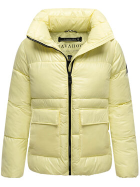 Navahoo Navahoo Kurtka zimowa Eispacht Żółty Regular Fit