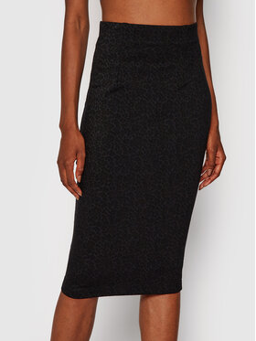 Guess Guess Spódnica ołówkowa Anita W1YD0H KAQA2 Czarny Slim Fit