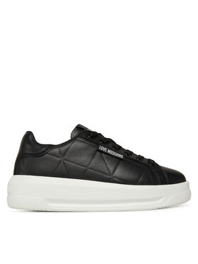 LOVE MOSCHINO LOVE MOSCHINO Sneakersy JA15335G0NIEC00A Czarny