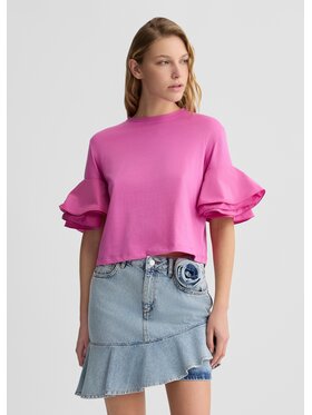 Liu Jo Liu Jo T-shirt CA5006J6308X0450 Rosa Regular Fit