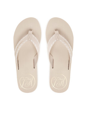 Tommy Hilfiger Tommy Hilfiger Japonke Webbing Beach Sandal FW0FW09038 Écru