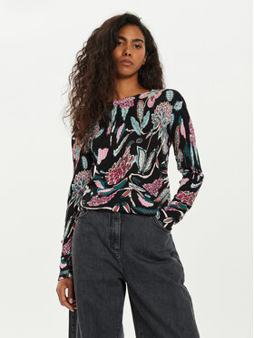 Desigual Desigual Светр Manchester 24WWJF41 Чорний Regular Fit