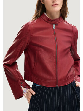 Desigual Desigual Lederjacke CHAQ_ARIEL Dunkelrot Casual Fit