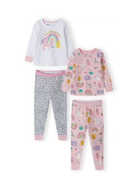 MINOTI MINOTI Komplet 2 piżam TG PYJ 45 Różowy Regular Fit