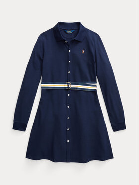 Polo Ralph Lauren Polo Ralph Lauren Kleid für den Alltag Lsoxforddrss 313916863001 Dunkelblau Regular Fit