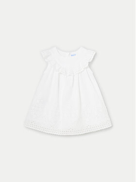 Mayoral Mayoral Vestito estivo 1915 Bianco Regular Fit
