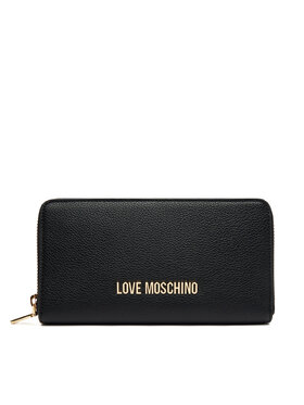 LOVE MOSCHINO LOVE MOSCHINO Голям дамски портфейл JC5700PP1NLD0000 Черен