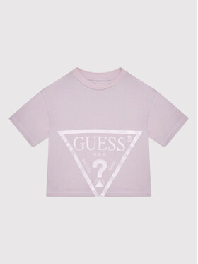 Guess Guess Tricou J2RI31 K8HM0 Violet Relaxed Fit