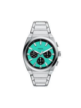 Fossil Fossil Pulkstenis Everett Chronograph FS6117 Sudraba