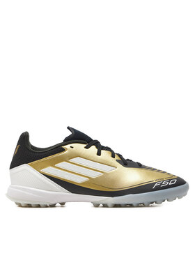 adidas adidas Ghete pentru fotbal F50 League Messi Turf IG9282 Auriu