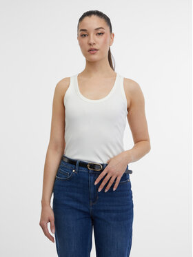 Orsay Orsay Bluzka 1000329044000__XS Biały Regular Fit