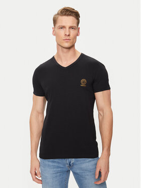 Versace Versace Футболка AUU01004 Чорний Regular Fit