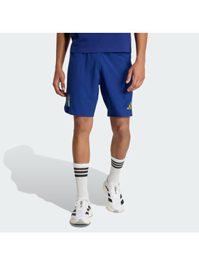 adidas adidas Szorty sportowe 162176 Błękitny Regular Fit