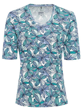 Olsen Olsen Bluse 11104476 Blau Regular Fit