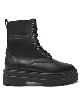 Tommy Hilfiger Tommy Hilfiger Planinarske cipele FW0FW08440 Crna