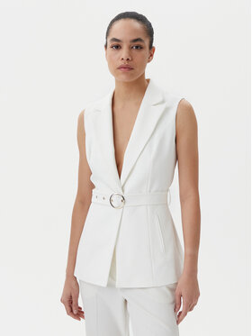 Morgan Morgan Gilet da completo 202-VROSSO.F Bianco Regular Fit