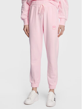Pinko Pinko Teplákové kalhoty 100371 A0KN Růžová Regular Fit