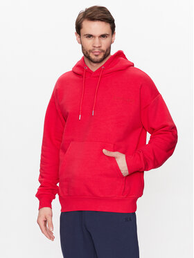 Rage Age Rage Age Bluza Clearwater Czerwony Relaxed Fit