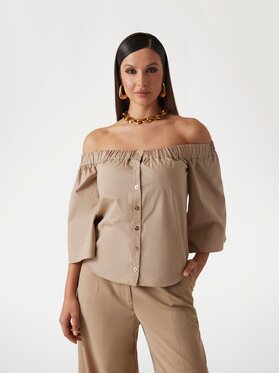 Marciano Guess Marciano Guess Top 174279 Beżowy Classic Fit