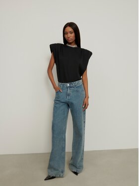 La Mania La Mania Pantaloni da tuta JANE Blu Classic Fit