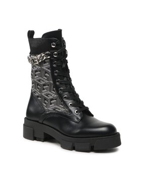 Guess Guess Outdoorová obuv Madiera FL7MDR ELE10 Čierna