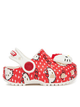 Crocs Crocs Ciabatte Hello Kitty Red Classic Clog T 210577 Multicolore