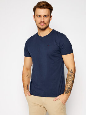 Tommy Jeans Tommy Jeans T-krekls DM0DM04411 Tumši zils Regular Fit