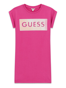 Guess Guess Každodenné šaty J6GK05 KAE24 Ružová Regular Fit