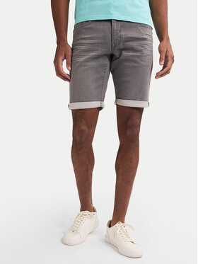 Petrol Industries Petrol Industries Дънкови шорти M-ROS-SHO001 Сив Slim Fit