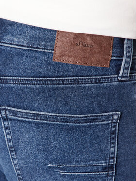 S.Oliver Jeans Hlače 2133850 Modra Regular Fit