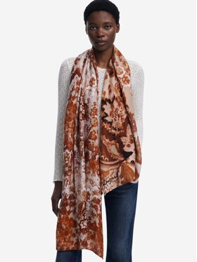Desigual Desigual Μαντήλι FOU_CORDUROY Πορτοκαλί
