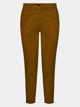 Sisley Chino 48M855BK7 Smeđa Slim Fit