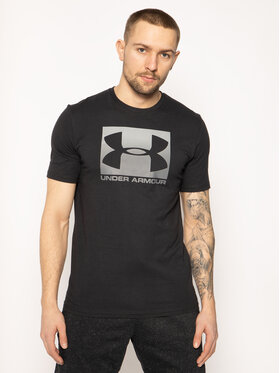 Under Armour Under Armour Tricou Ua Boxed Sportstyle 1329581 Negru Loose Fit