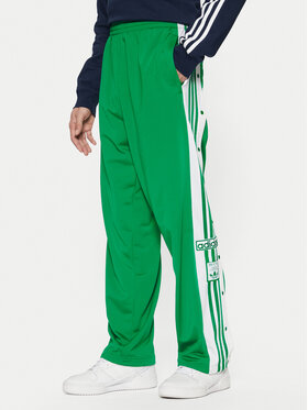 adidas adidas Pantaloni trening Adibreak JP3762 Verde Regular Fit