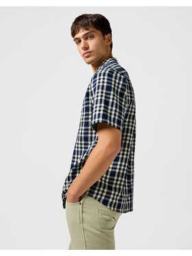 Wrangler Wrangler Koszula SS 1 PKT SHIRT Kolorowy Regular Fit