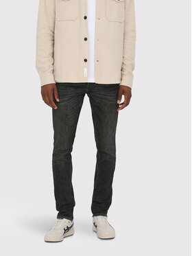 Only & Sons Only & Sons Jeansy Loom 22023145 Černá Slim Fit