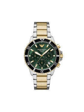 Emporio Armani Emporio Armani Laikrodis World Explorer AR11695 Sidabrinė