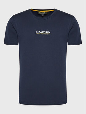 Nautica Nautica T-Shirt Pooler N7G00749 Granatowy Regular Fit