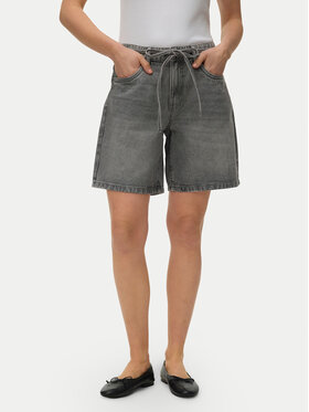 Vero Moda Vero Moda Дънкови шорти Wien 10341837 Сив Relaxed Fit