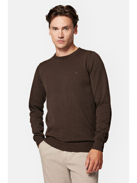 Lancerto Lancerto Sweter Morey SW073223000018 Brązowy Regular Fit