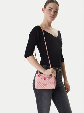 Guess Guess Дамска чанта J4YZ45 WFZL0 Розов
