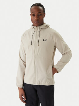 Under Armour Under Armour Windjacke Ua Stretch Woven Windbreaker 1377171-289 Khakifarben Fitted Fit