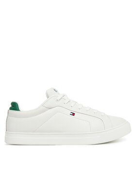 Tommy Hilfiger Tommy Hilfiger Sneakers Icon Court Pinperf Lth FM0FM05483 Weiß