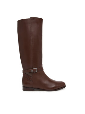 LAUREN RALPH LAUREN LAUREN RALPH LAUREN Kozačky ve vojenském stylu 802974383002 Hnědá
